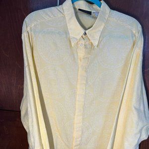 Men's Vintage Versace Butto down